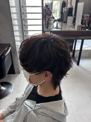 パーマ メンズ 美容研究所 🇰🇷yutoのヘアスタイル