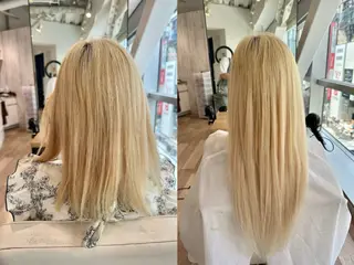 立川/ブリーチ/ 髪質改善/西川翔真のヘアスタイル