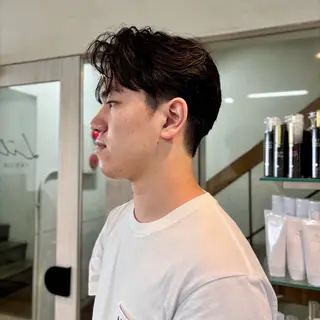 メンズ 谷昂将　メンズ梅田 /パーマ/毛流れのヘアスタイル