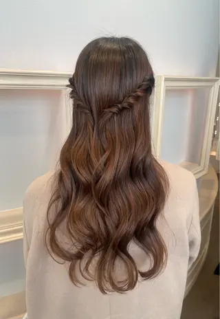 ロング ヘアアレンジ 横浜アレンジ/メンズ カット/yuukaのヘアスタイル