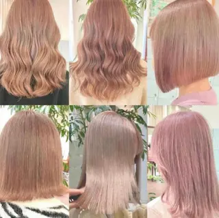 ミディアム カラー ヘアアレンジ 🌹TikTok４万 ﾌｫﾛﾜｰ🌹AKIのヘアスタイル