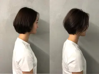 ショート ボブ/ショート/ 白髪染め/メンズ葛西のヘアスタイル