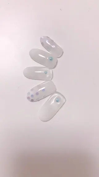 ネイル 小顔カット✨ 透明感カラー/村上のヘアスタイル