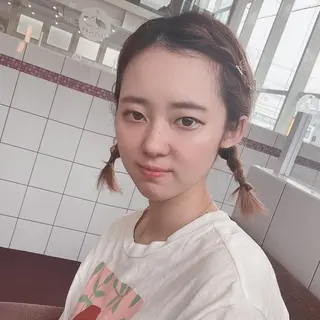 ショート なつき/艶ピンク/ girly hairのヘアスタイル