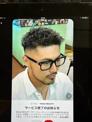 ショート メンズ ナイルプラス所属・ナイルプラス ヨウのヘアスタイル