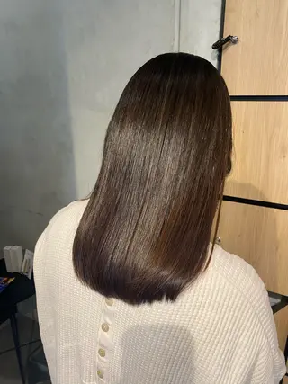 セミロング Jewel  Box東梅田所属・髪質改善サロン 梅田/ヨナミネのヘアスタイル