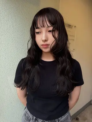 カラー akari/ 透明感/ワンカラーのヘアスタイル