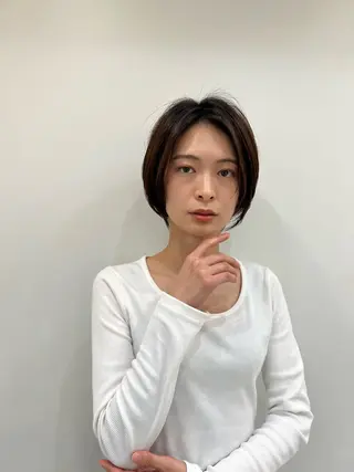 ショート 新井 翼/銀座 メンズ◎ショート女子のヘアスタイル