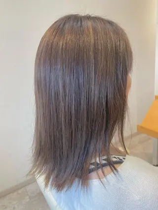 セミロング カラー Design Color🐰アユミのヘアスタイル