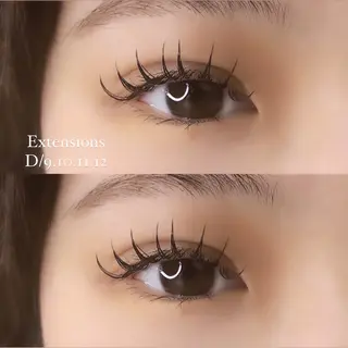 マツエク・マツパ ガレリアビューティー岡崎所属・UNLY yuzuのマツエク・マツパデザイン