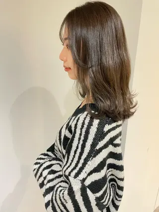 ミディアム LA.MIU★ 八王子店Mayuのヘアスタイル