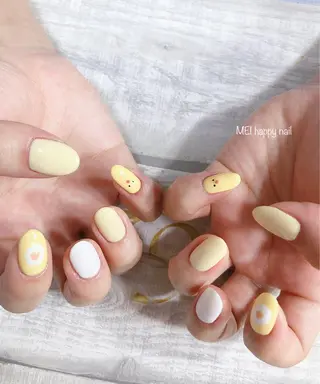 ネイル 北浦和 自爪育成ケアのネイルデザイン