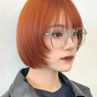 ミディアム カラー 似合わせカット/ダブ ルカラー💫AINAのヘアスタイル