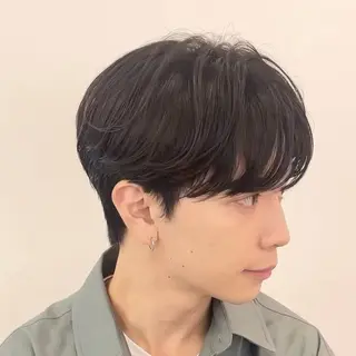 メンズ グレージュ/レイヤー ふうか　渋谷のヘアスタイル