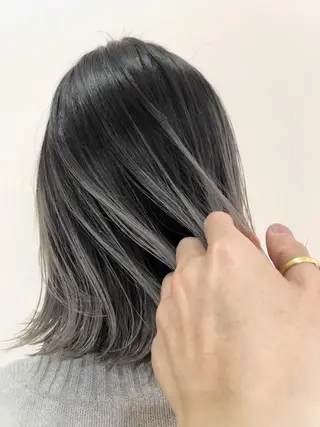 ショート カラー 加藤 利基のヘアスタイル