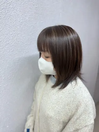 ショート カラー 箕畑 麗菜のヘアスタイル