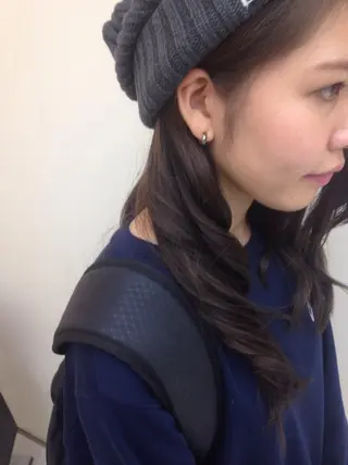 カラー 三田 豪のヘアスタイル