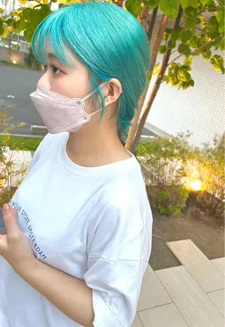 セミロング カラー 💎透明感カラー特化 💎TAISEIのヘアスタイル