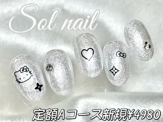 ネイル パラジェル＆フィルイン取り扱いサロンSol Nail所属・Sol Nail ミネのネイルデザイン