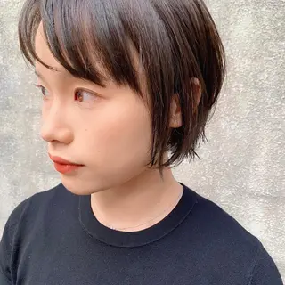 ショート カラー CODE.LINE所属・中川 竜誠のヘアスタイル