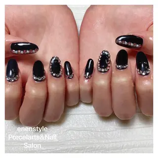 ミディアム ネイル 👑enen style👑のネイルデザイン