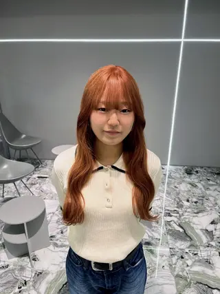 カラー ririka /ブリーチカラーのヘアスタイル