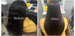 ストレート/ブリーチ 金井 　歩美のヘアスタイル