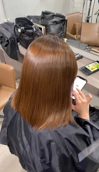 ミディアム カラー nex the salon coall所属・🫧似合わせショート イシダ🫧のヘアスタイル