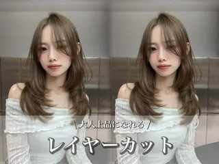 ミディアム ハルナ/ハイトーン‎ /lond uluのヘアスタイル