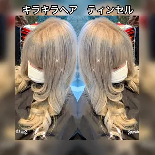 セミロング カラー ヘアアレンジ haco+所属・🌈派手髪エクステ ブレイズ🌈ひろとのヘアスタイル