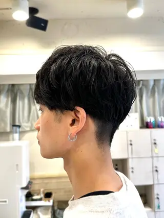 メンズ 岡本 葵のヘアスタイル