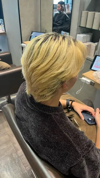 メンズ メンズカット パーマ飯野友喜のヘアスタイル
