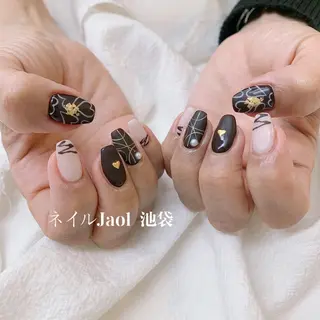 ミディアム nail jaol池袋店所属・ネイルJaol 池袋のネイルデザイン