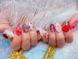 ネイル 長さだし専門店 M2　rikaのネイルデザイン