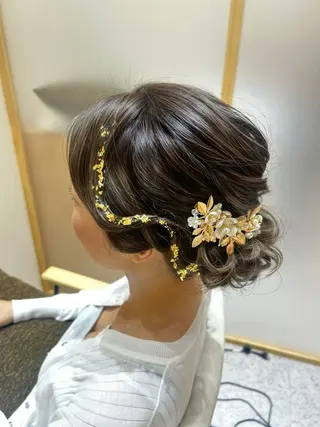 ヘアアレンジ Yamamoto 半個室美容室zinaのヘアスタイル