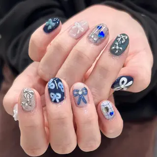 ネイル muum_nail 新宿2分 三丁目1分のネイルデザイン