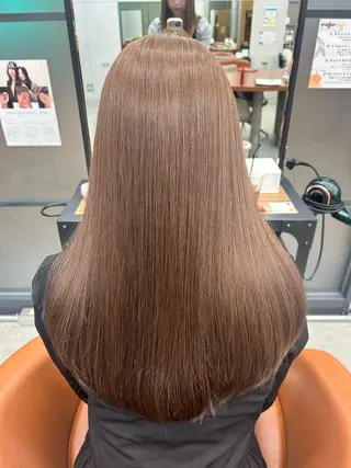 ロング ツヤカラー🧸💫 のりかのヘアスタイル