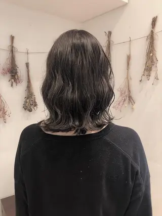 ミディアム カラー はだゆうき @hadadan08のヘアスタイル