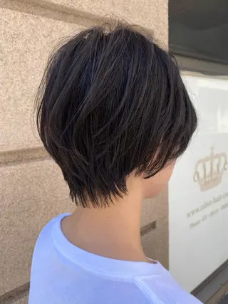 ショート カラー 美髪❣️縮毛矯正/ 髪質改善✨/山本のヘアスタイル