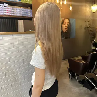 ロング カラー riff design labo所属・Fuka 大阪狭山市美容室のヘアスタイル