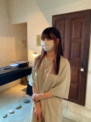 ロング カラー 前川 華恋 / room3のヘアスタイル