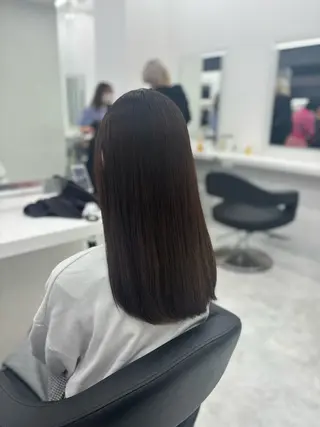 セミロング カラー 🤍レイヤー/顔周り /hirari🤍のヘアスタイル