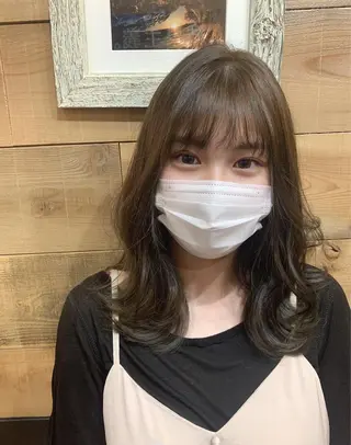 ミディアム カラー SHIAN 八王子👼鬼塚さやかのヘアスタイル