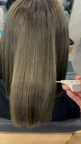 ミディアム カラー DOTE hair make【ドォート】所属・限界オタク美容師 💜Natsuki☁のヘアスタイル