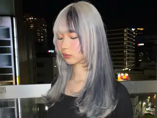 ロング カラー デザインカラー /rioのヘアスタイル