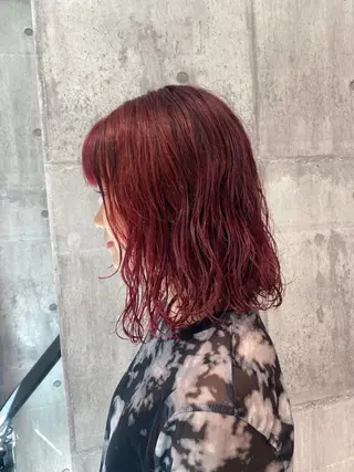 パーマ デザインカラー MIKU🦋のヘアスタイル