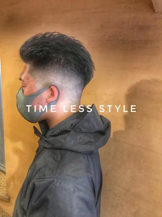 メンズ Back  bone barberのヘアスタイル