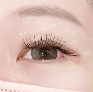 マツエク・マツパ アイラッシュサロンセリナ新宿南口店所属・Serina新宿南口 佐藤のマツエク・マツパデザイン