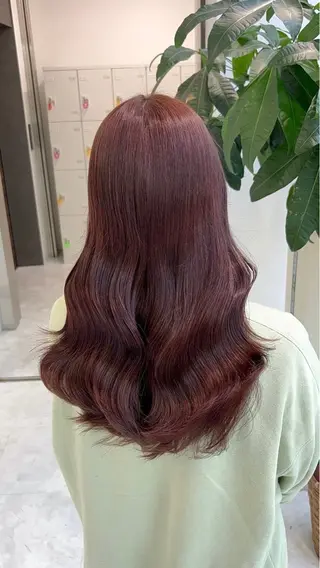 カラー 🤍セット簡単パーマ 🤍TAMAKIのヘアスタイル