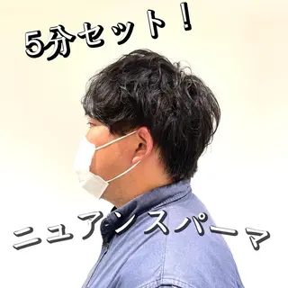 ショート フェザーパーマ職人 🪶ryosukeのヘアスタイル